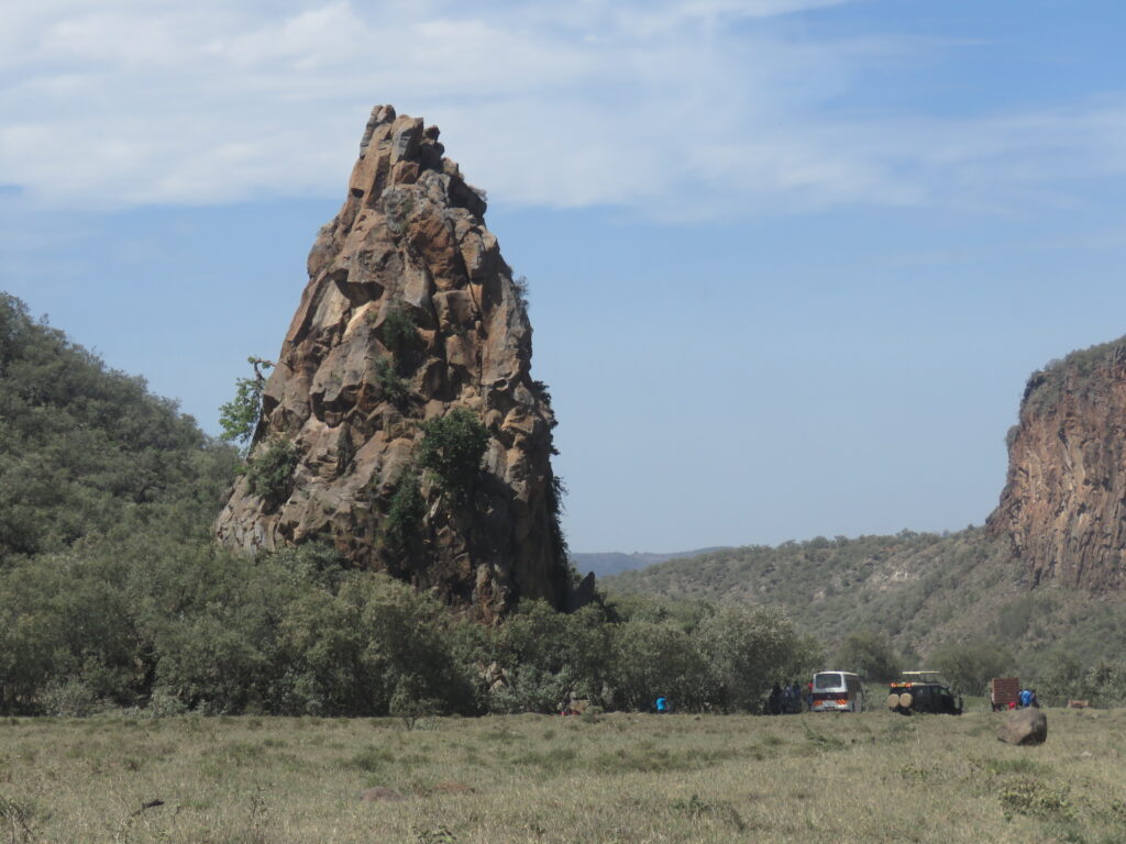 Fishers tower at Hells gate national park kenya