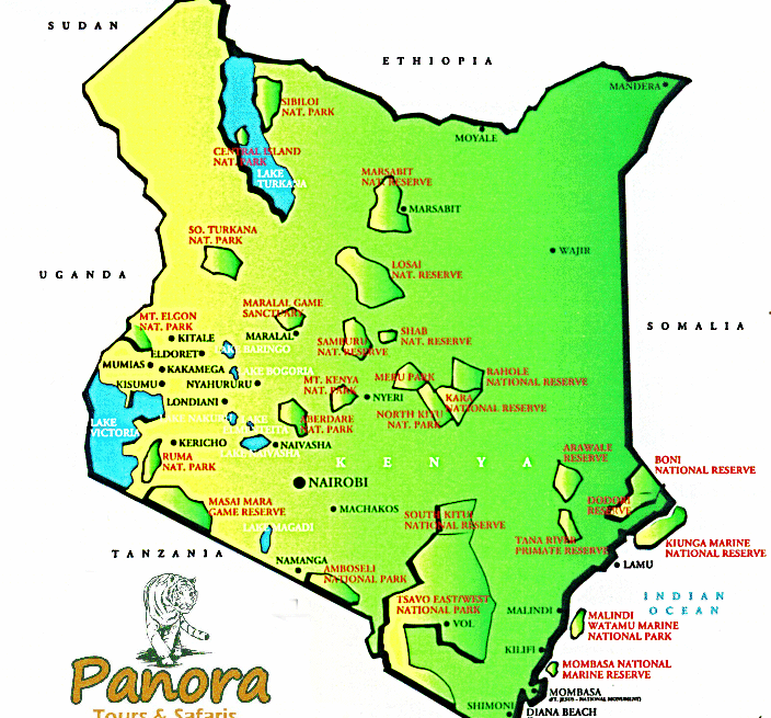 tourism circuits in kenya