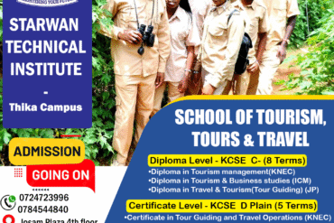 Tourism courses in kenya